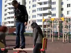 Miho, Alice in Foursome with redhead and Asian teens