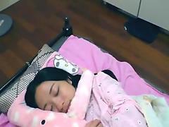 Tiny 18yo korean teenie throat used by stepdaddy