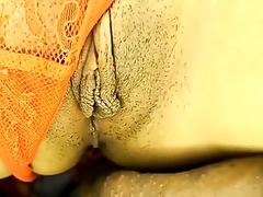 Fingers Pussy After Sex