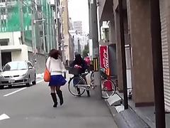 Asian sluts peeing outdoors