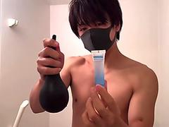 Cum with Enemagra's Anal Prostate Massage and Glans Handjob Japanese Amateur POV - Emuyumi Couple