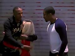 Kenzie reeves gets fucked by two black monster cocks